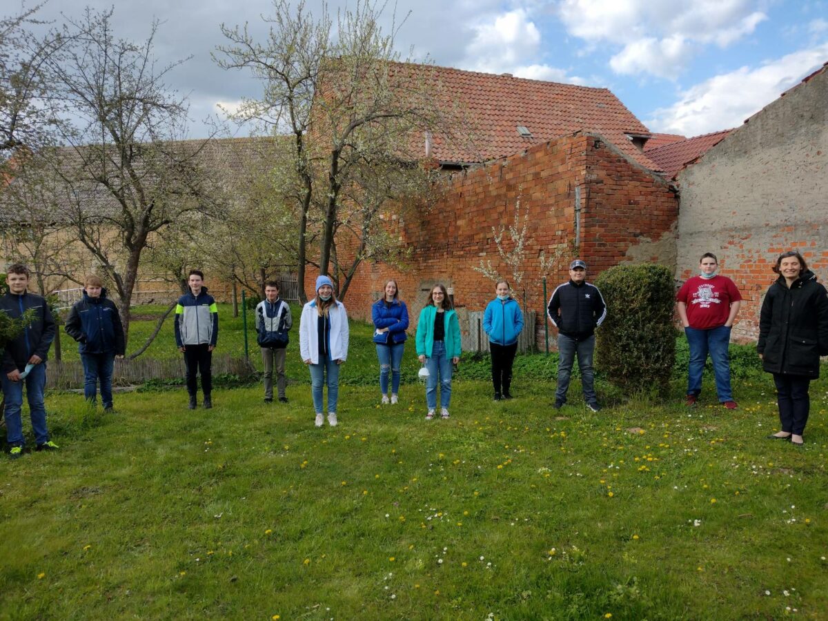 Unsere Konfirmanden 2021 Pfarrbereich Großbrembach